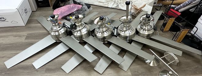 5 like new ceiling fans
