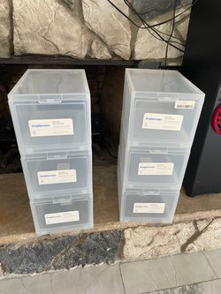 Drop front box
