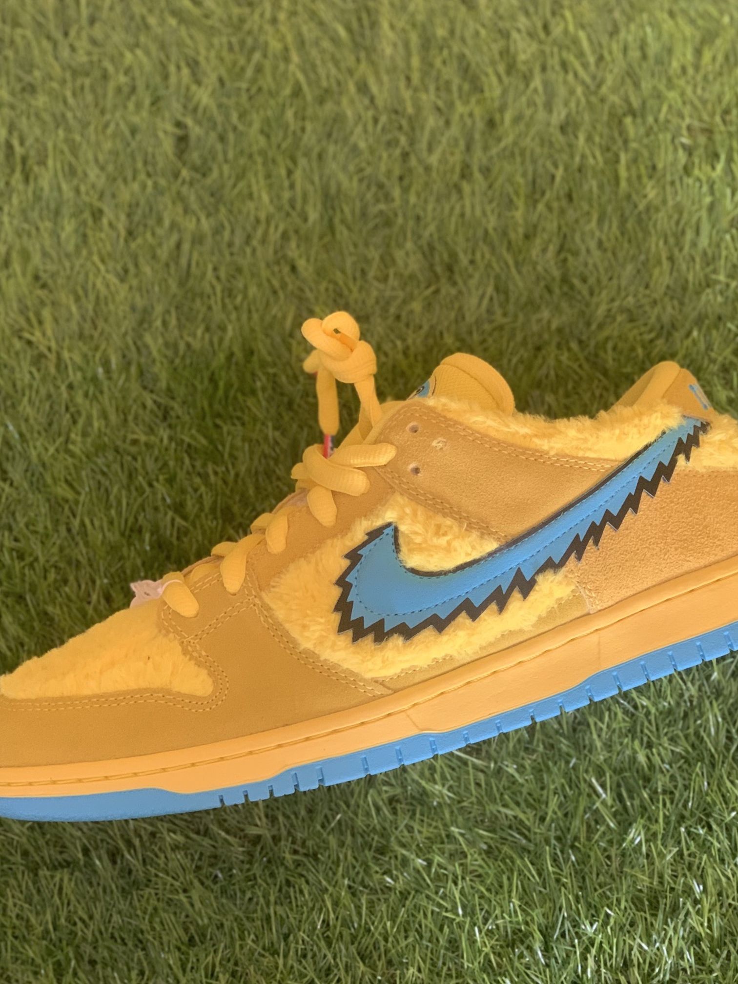 Yellow Grateful Dead Dunk Low