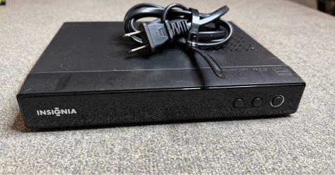 Insignia NS-DXA1 Digital TV Converter Box Analog TV Tuner Black