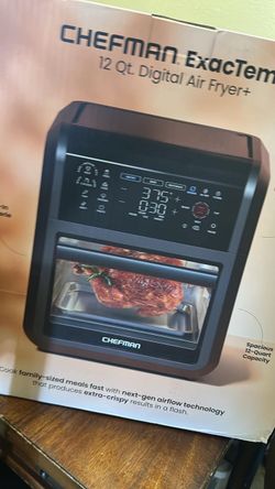 Chefman ExacTemp 12 Qt Digital Air Fryer+