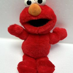 Vintage 1995 Original TYCO Sesame Street Tickle Me Elmo Talking/ Laughing Plush Works #62715