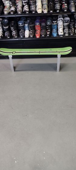 Snowboard Bench