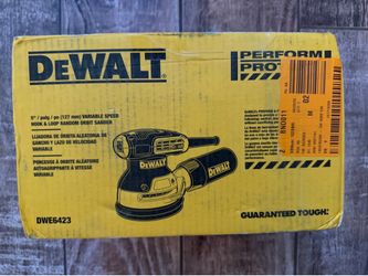 DEWALT DWE6423 5-Inch Variable Speed Random Orbit Sander