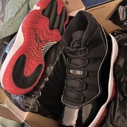 Size 10.5 Men’s AIR JORDAN 11 RETRO 'BRED' 2019 Never Worn