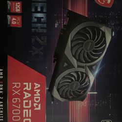 MSI RADEON RX 6700 XT MECH 2X OC 12GB GDDR6 GRAPHICS CARD