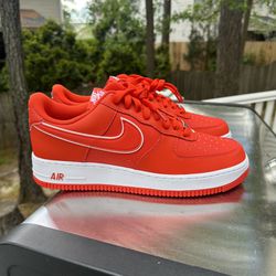 Nike Air Force 1 Red Size 10.5 