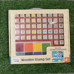 Chuckle & Roar Wooden Stamp Set
