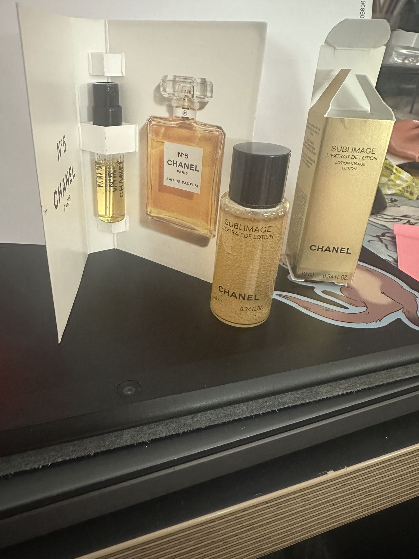 Chanel N. 5 Perfume And Lotion Sample