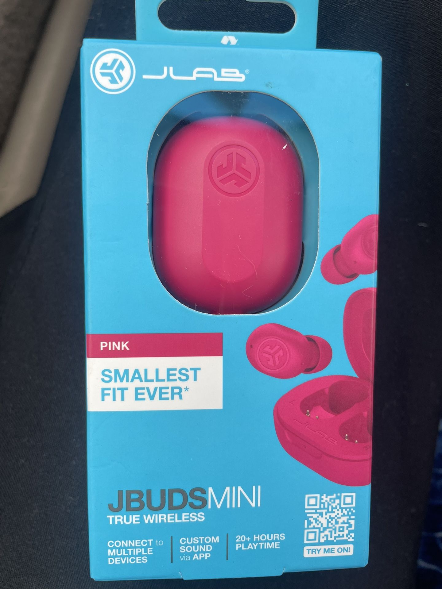 New JLab Pink Ear Buds Unopened Box