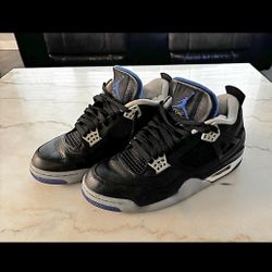 Jordan 4 Retro Motorsports Alternate Black/Game Red/MatteSilver/White 308497-006