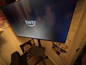 4k fire tv with mobile stand