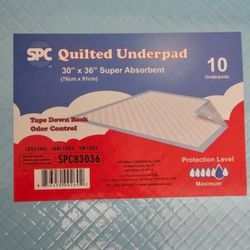 30"x36 Underpads (10 counts)
