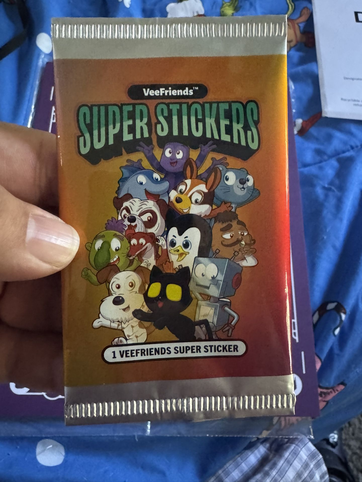PSA Veefriends Magazine And Sealed Super Stickers