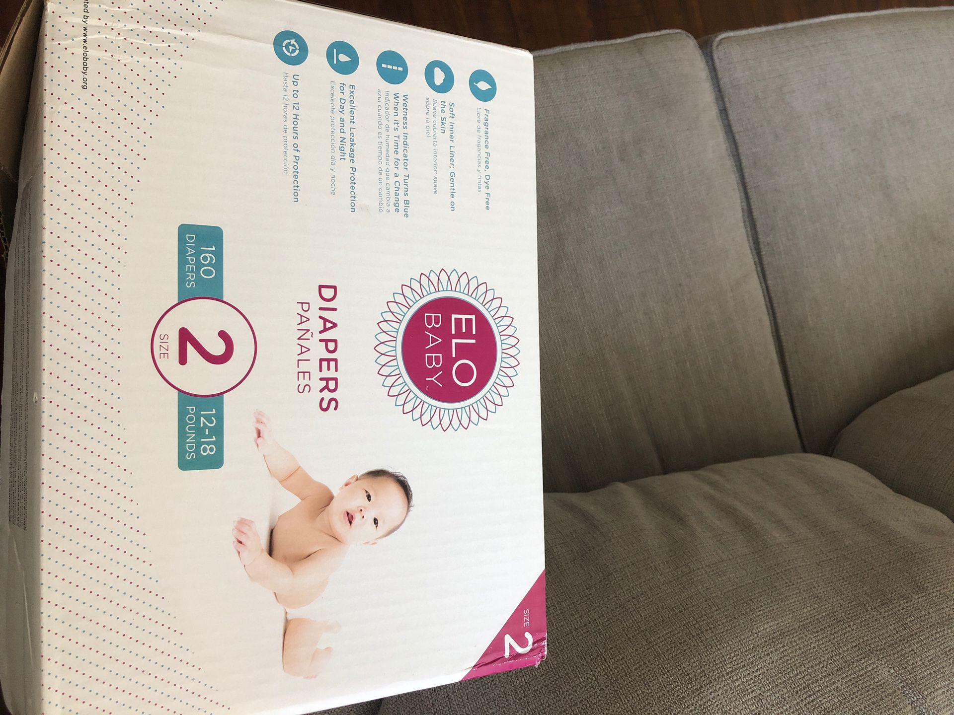 Elo baby diapers size 2