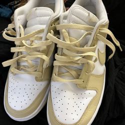 Nike Dunks Gold Size 9 Men