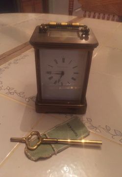 Tiffany and co antique clock from London