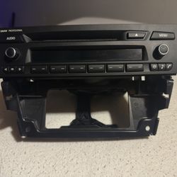 2011 BMW 3 Series Professional Radio Head unit With Bracket.