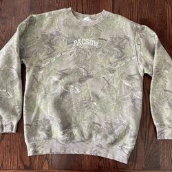 Pacsun Camo Sweatshirt Size L Kids Size 12-13