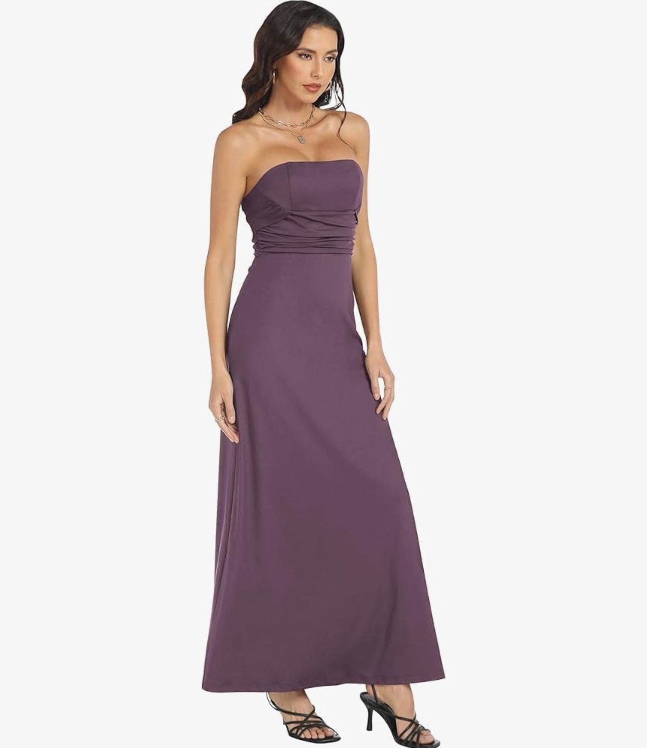 Tube Top Maxi Dress Sz L (Brand New)