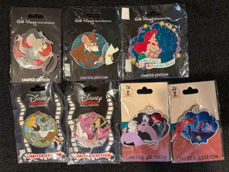 Disney Limited Edition Pins WDI, DEC, and DSSH
