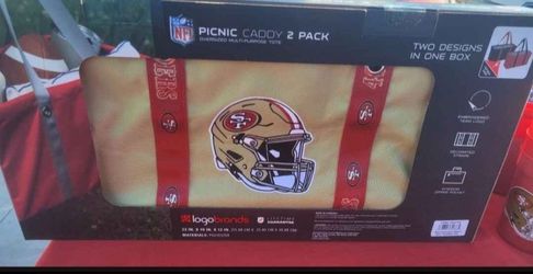 Brand New San Francisco 49ers 2 Pack Picnic Totes