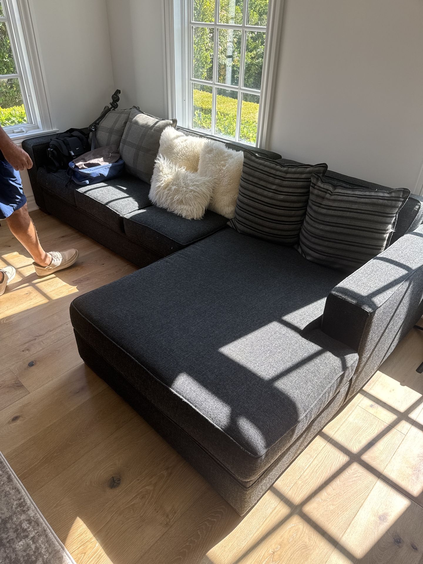 dark navy couch