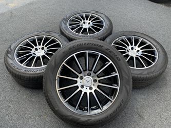 REAL MERCEDES G550 G500 WHEELS AND TIRES