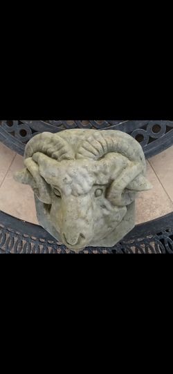 Ram Head Decor