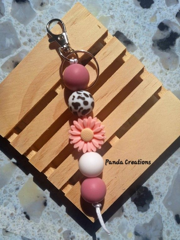 Beaded Keychain