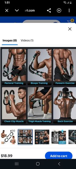 Arm and chest press