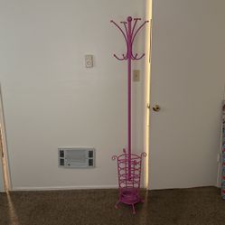 Pink Coat Hanger 