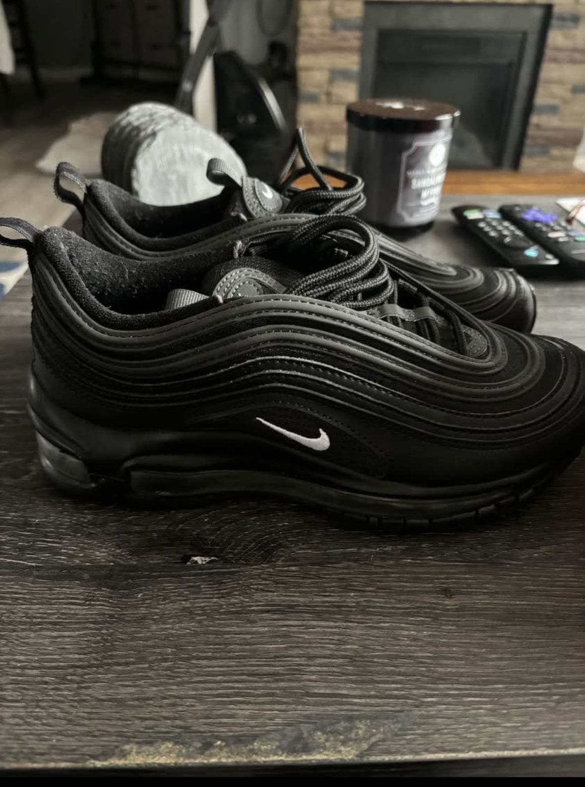 Black Nike Air Maxes