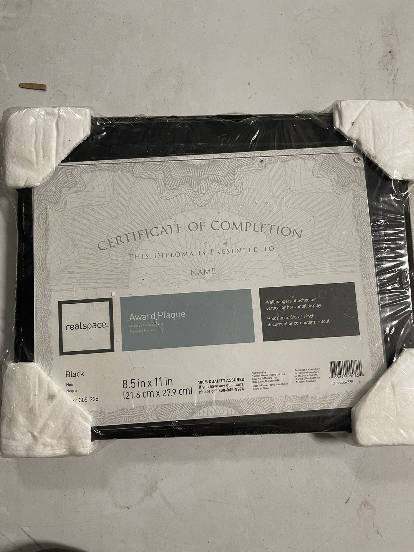 Certificate Holder