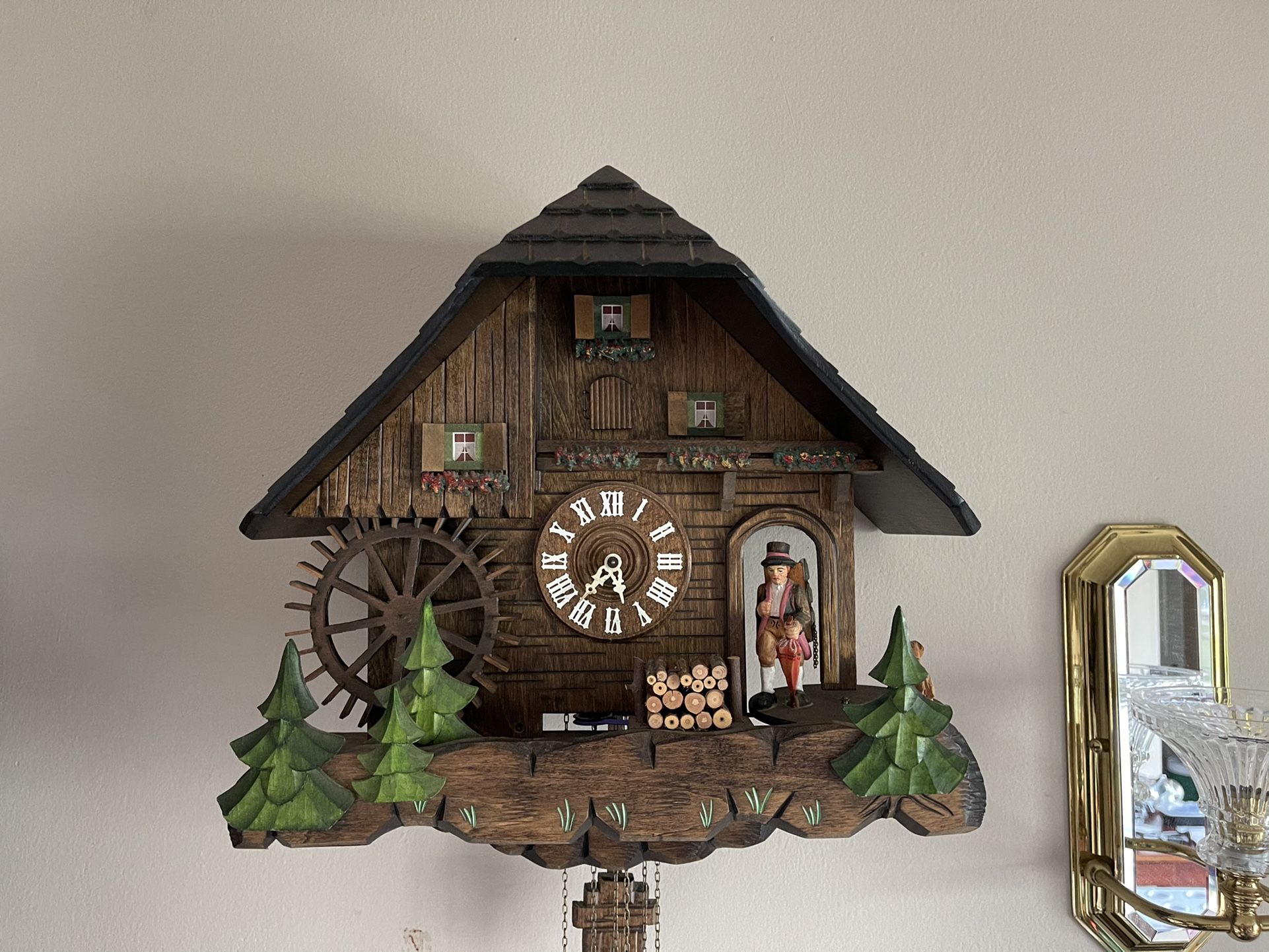 Antique Swiss Cuckoo Clock