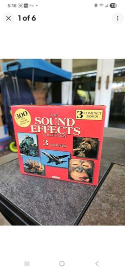 300 Sound Effects- 3 CD set