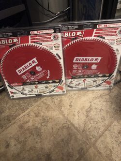 Diablo 12 inch saw blades - 96 Teeth carbide