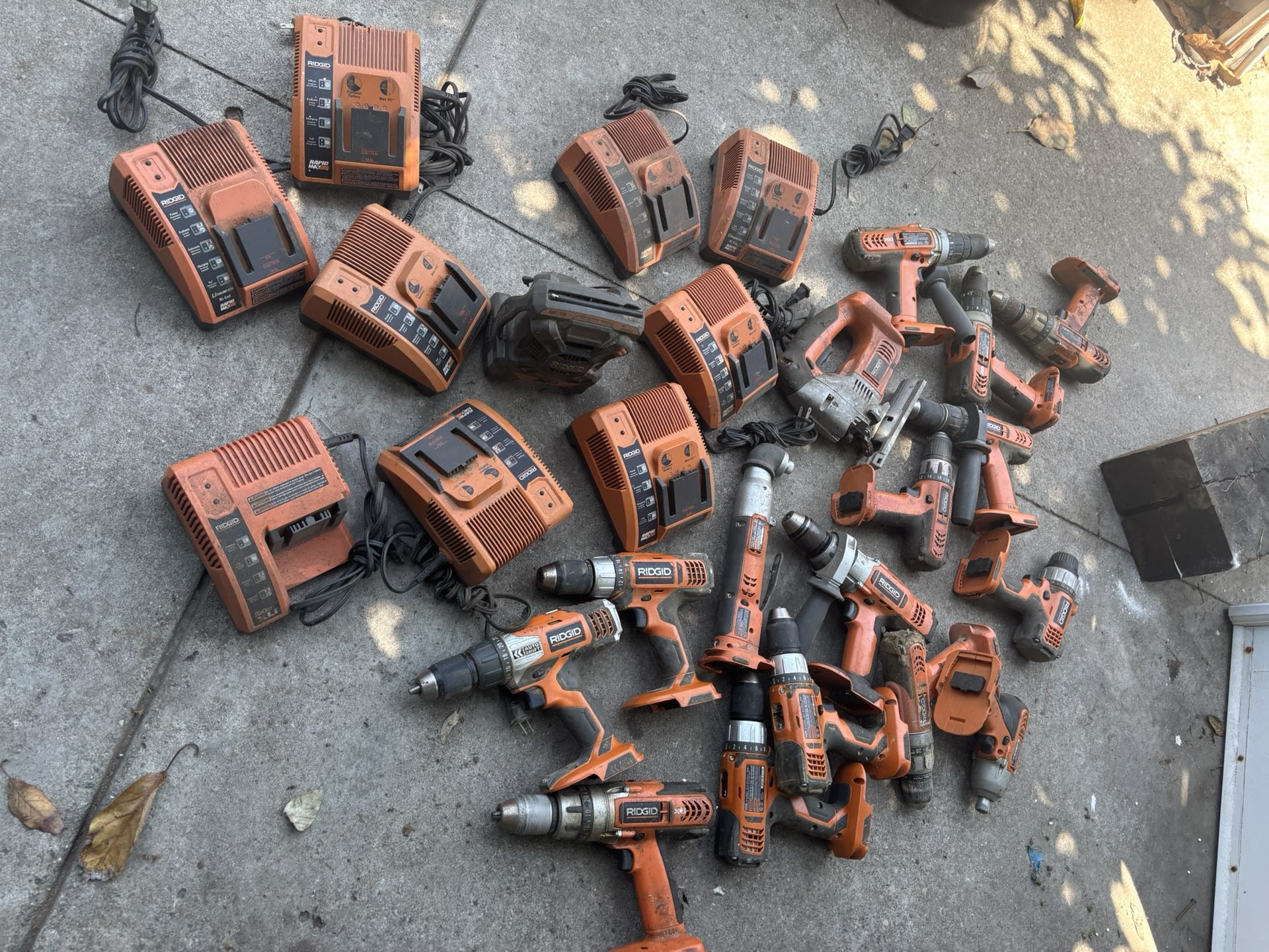 Ridged Drill,battery Charger,saw etc