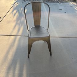 Grey Metal Chairs -2