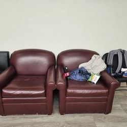 Leather Single Seat Couch