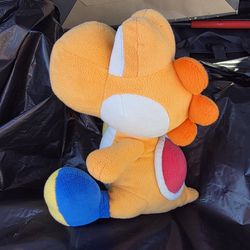 Super Mario All-Star Collection Orange Yoshi plush