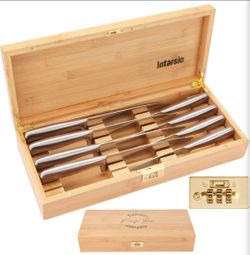 Lockable Large Bamboo Knife Storage Box
