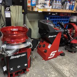 Motorcycle Service Tires Mounted And Balanced 