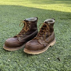 Thorogood 6” Work Boots Steel Toe Size 10