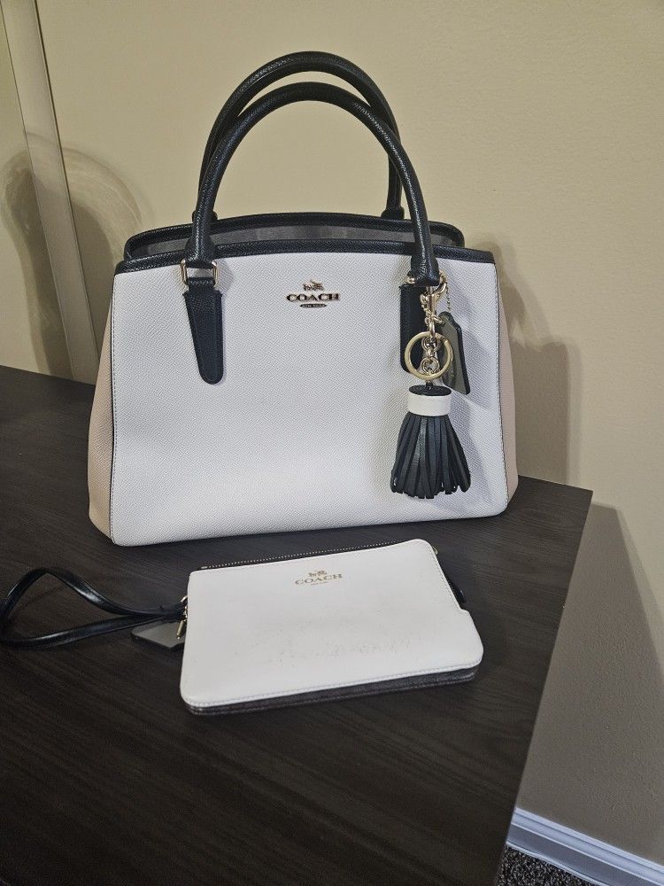 Coach Purse + Matching Wallet