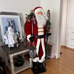 Life-Size Santa Claus Decor (63”)