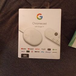 Google Chromecast 4k With Remote
