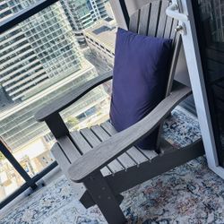 Solid Wood Patio, Deck Chair