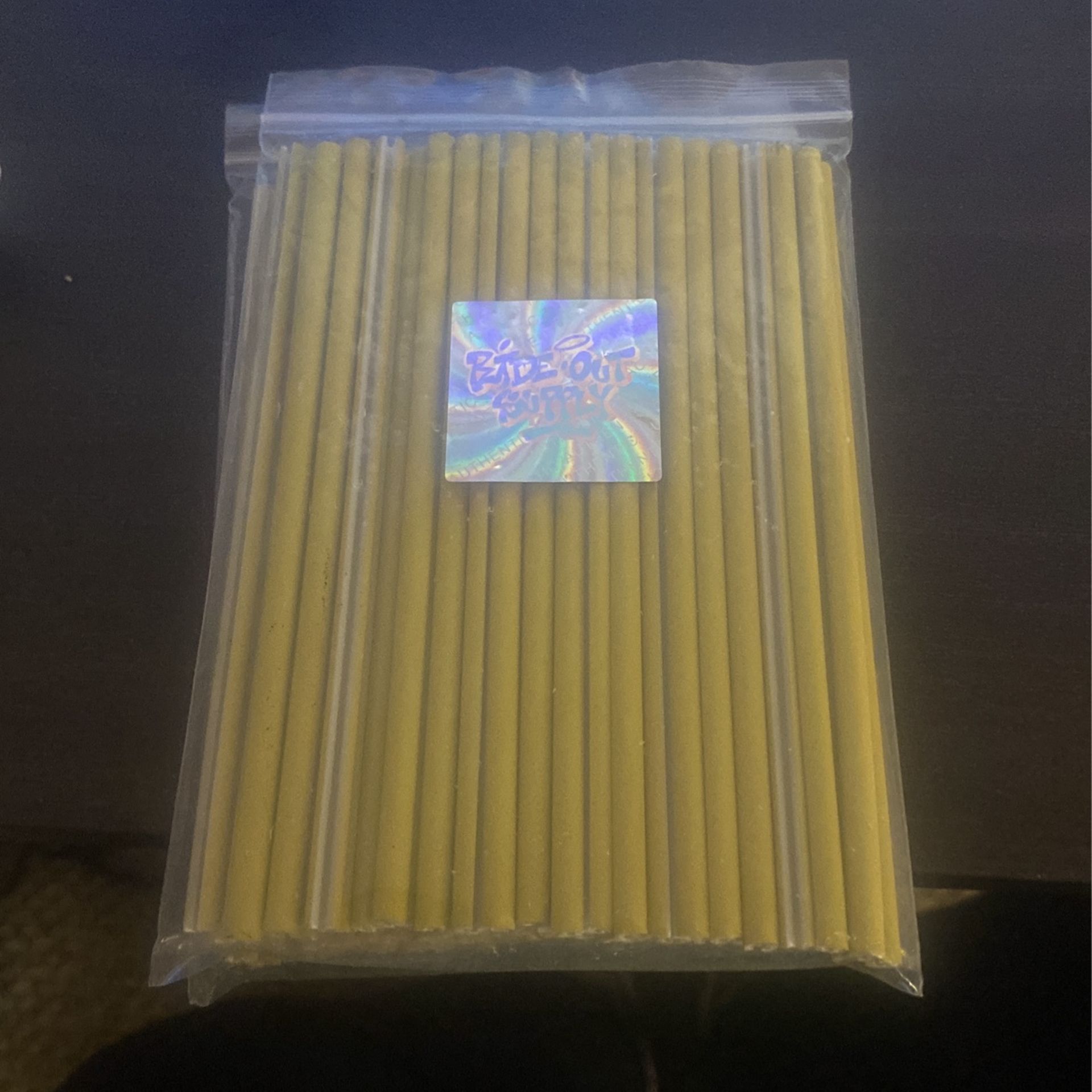 2 packs of gold spoke covers