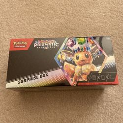 Pokemon Prismatic Evolutions Surprise Box